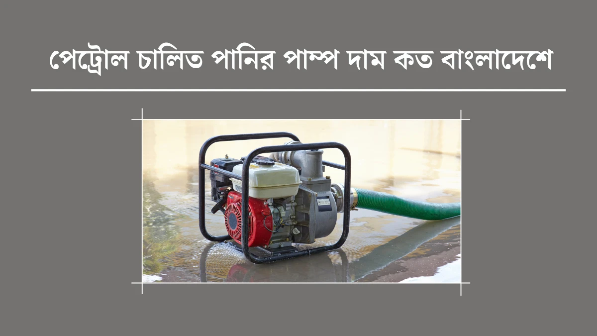 পেট্রোল চালিত পানির পাম্প দাম কত